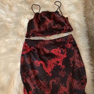 Shein Skirt and top set